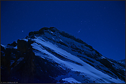 bei Nacht... Berggrat *Alpen*